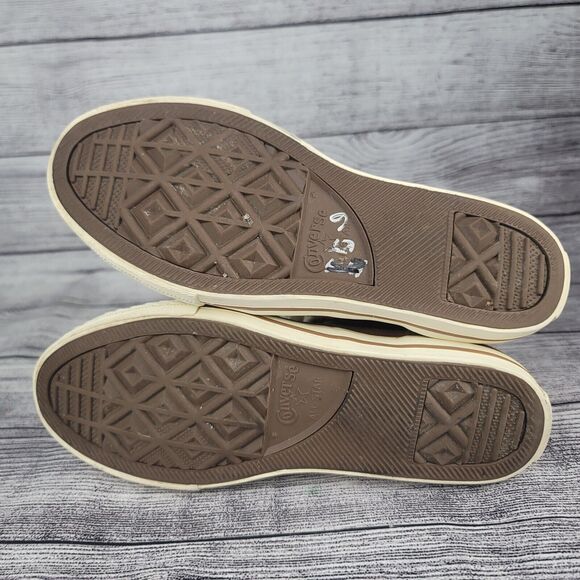 CONVERSE Chuck Taylor Beverly Lace Suede Leather Winter Shoes Women 6 - Picture 9 of 9